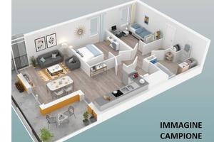 MONTI TIBURTINI - TRILOCALE con P.AUTO