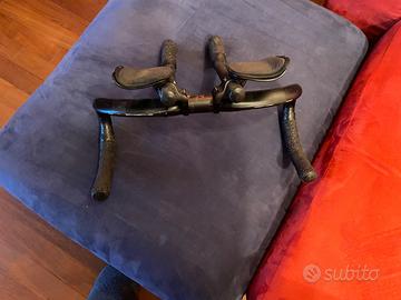 Manubrio da pista Deda con protesi