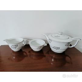 Set con teiera, zuccheriera e lattiera Royal Epyag