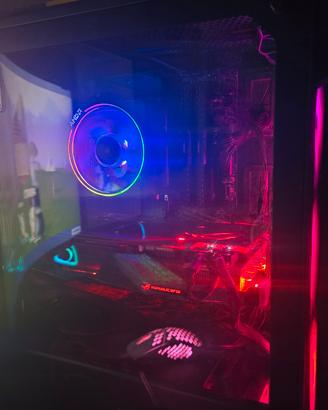 pc gaming,monitor 144hz, tastiera,mouse wireless