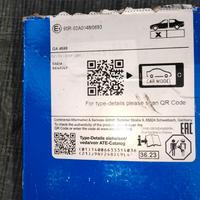 pastiglie ate renault clio 1500 tdci 2013