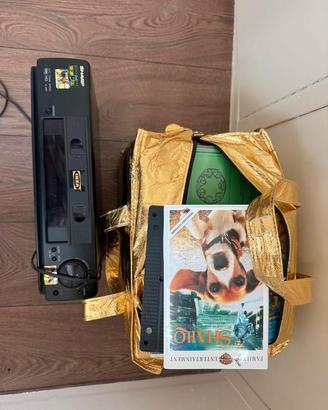 Molte videocassette x videoregistratore