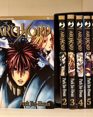 ARCHLORD - manga - cofanetto 6 volumi serie compl.