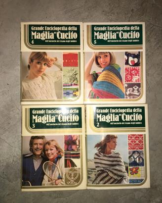 Enciclopedia della maglia e del cucito vol 2/3/4/5
