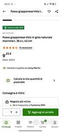 Camminamento giadino