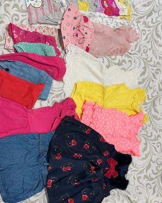 Set per bambina 12-18 mesi