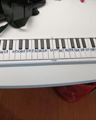 Pianola pieghevole scuola media
