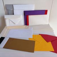 Set 21 buste da lettere – colori e carte pregiate