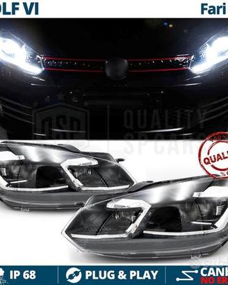 FARI LED Per VW Golf 6 TRASFORMAZIONE in Golf 7