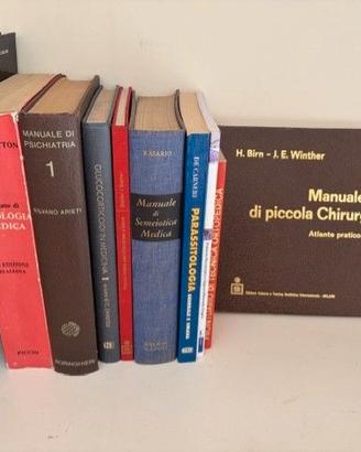 Lotto 14 libri medicina psichiatria odontoiatria