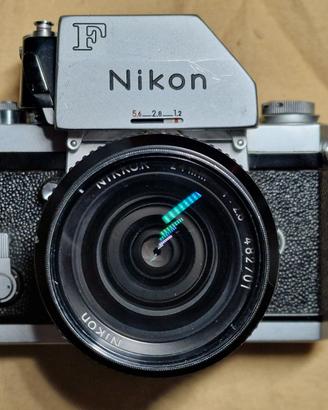 NIKON F  24 f.2,8 e duplicatore TC200
