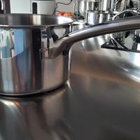 Pentola pro induzione 3-ply PIAZZA d. 24, 1 manico