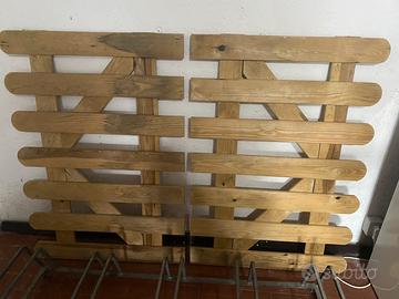 Piccola staccionata in legno