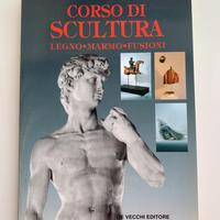 Libro Corso di Scultura Legno Marmo Fusioni De Vec