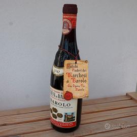Bottiglia vino Barolo - Marchesi di Barolo 1967