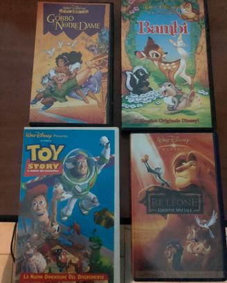 Lotto VHS Walt Disney