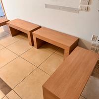Panca design in legno