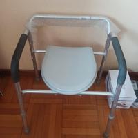 Sedia doccia e wc per postumi frattura femore