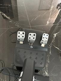 Volante logitechg con sedia playseat  come nuovo