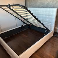 Letto contenitore matrimoniale
