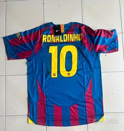 Maglia calcio Barcelona Ronaldinho Champions 05-06