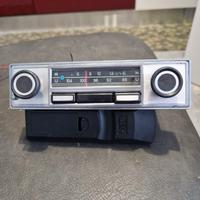Autoradio epoca blaupunk FM anni 60 argentata
