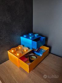 Organizer da Scrivania stile LEGO in Stampa 3D
