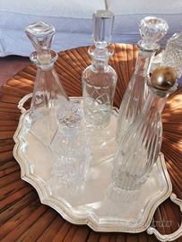 Bottiglie vetro incise