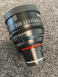 Samyang cine 50 mm T1.5 Sony