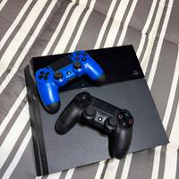 Ps4 slim 500gb nera 2 joystik controller