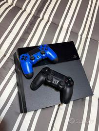 Ps4 slim 500gb nera 2 joystik controller