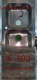 Lavello in acciaio inox, nuovissimo, mai usato