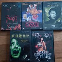 Lotto di 5 film horror in Dvd