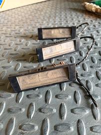 3 plafoniere luci targa alfa 147 originali