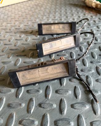 3 plafoniere luci targa alfa 147 originali