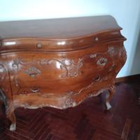 Comò con Specchiera e Comodini barocco veneziano