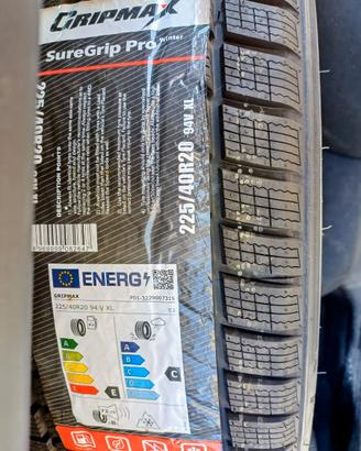 Pneumatici GRIPMAX SureGrip Pro Winter 20" NUOVI