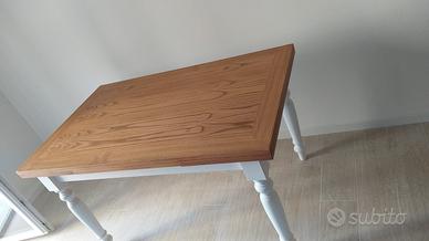NUOVI TAVOLI LEGNO EFFETTO FRASSINATO ALLUNGABILE