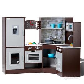 Giocattolo Cucina per Bambini  24 pz Marrone