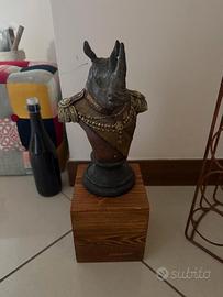 Busto Decorativo Rinoceronte Vintage 
