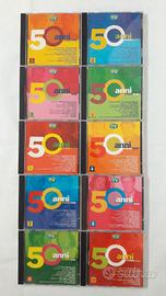 Raccolta 10 CD 50 Anni di canzoni italiane