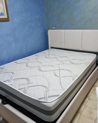 Letto 1 piazza e mezzo con materasso