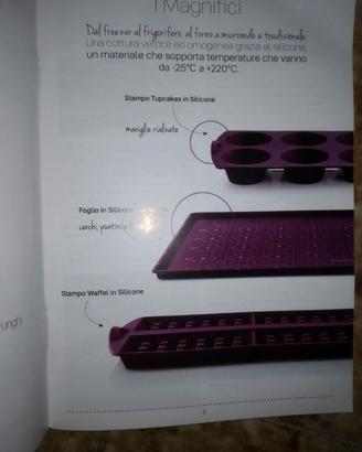 set stampi per dolci Tupperware