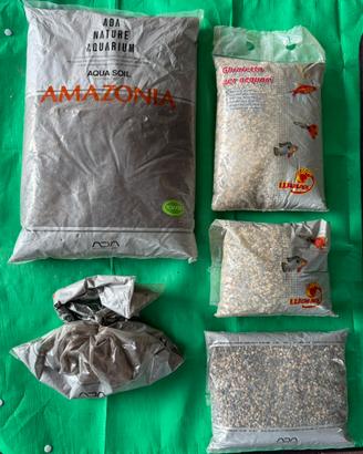 Substrati e oggettistica acquario