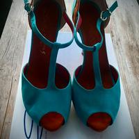 SimoOttanta5 - Scarpe sandali con tacchi alti