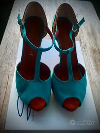 SimoOttanta5 - Scarpe sandali con tacchi alti