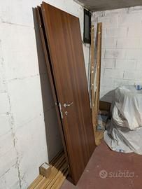 Stock 6 Porte Interne Legno (NOCE) con telai