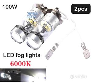 KIT DI LAMPADE ANTIABBAGLIANTI A LED H1 100W CANBU