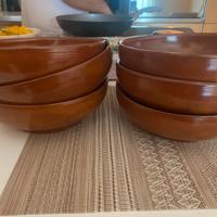 6 copper per pietanze da forno