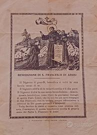 benedizione di san francesco 
